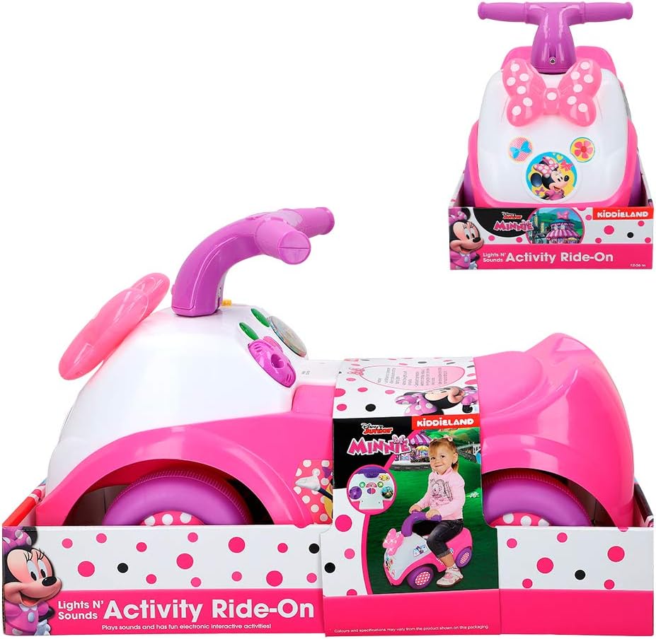 disney minnie mouse sweetie bow ride on