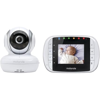 motorola 3.5 inch video baby monitor