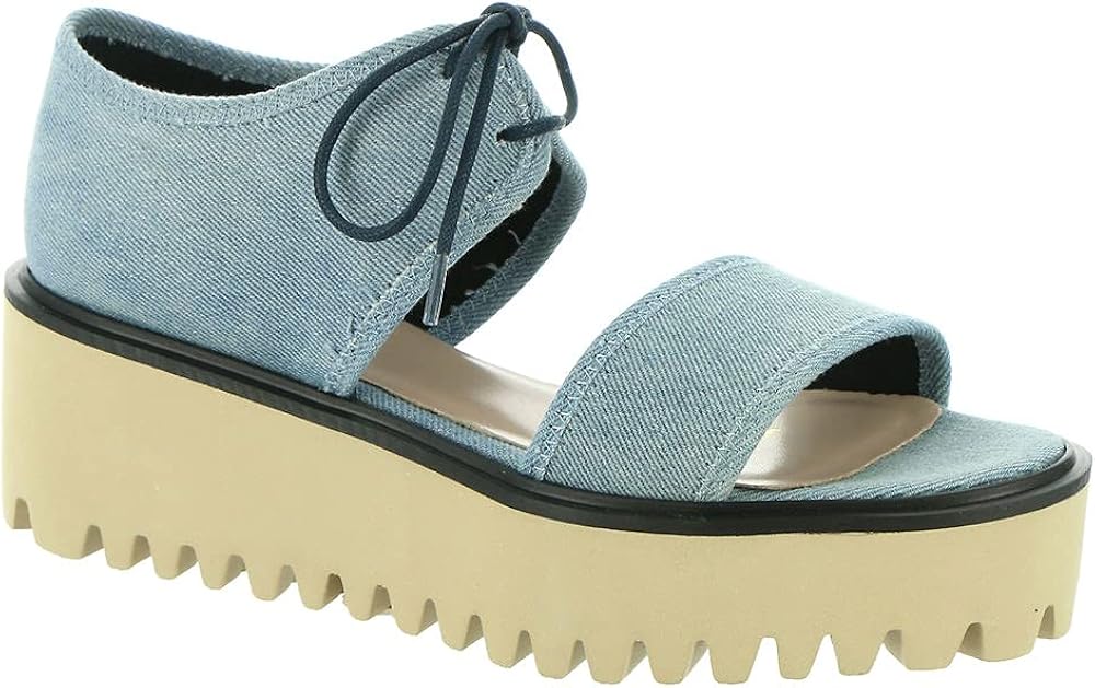 ASOS DESIGN Wide Fit Tabitha chunky flatform sandals in black | Fashion Gone Rogue