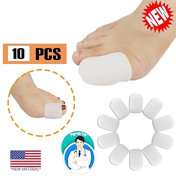 Amazon Com Gel Toe Caps Toe Protectors Toe Sleeves New Material