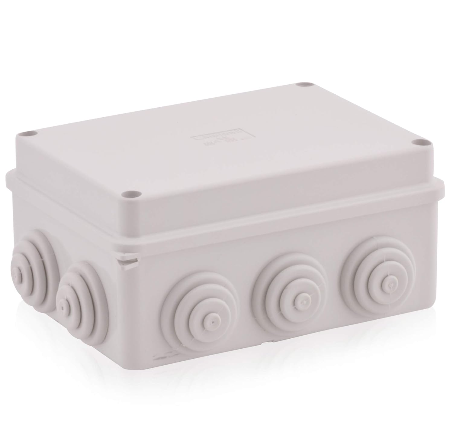 Kunststoffgehause Installationsgehause Leergehause Mit Stufennippeln 240x190x110mm Schaltschrank Js7100 Verteilerkasten Abzweigdose Baumarkt Elektroinstallation