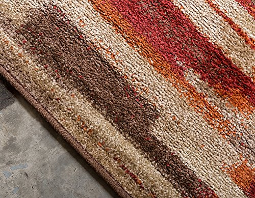 Unique Loom Harvest Collection Multi 2 x 6 Runner Area Rug (2' x 6')