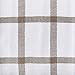 DII Assorted Woven, Kitchen Dishtowel Set, 18x28, Brown, 5 Piece