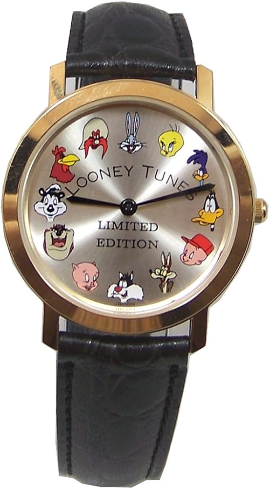 Looney Tunes Pedre Watch 12 Warner Bros. Characters 18K Gold Plate LE Amazon.ca Watches Looney Tunes Pedre Watch 12 Warner Bros. Characters 18K Gold Plate LE Amazon.ca Watches