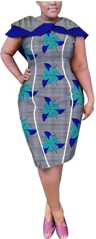 midi dress with ruffle bottom