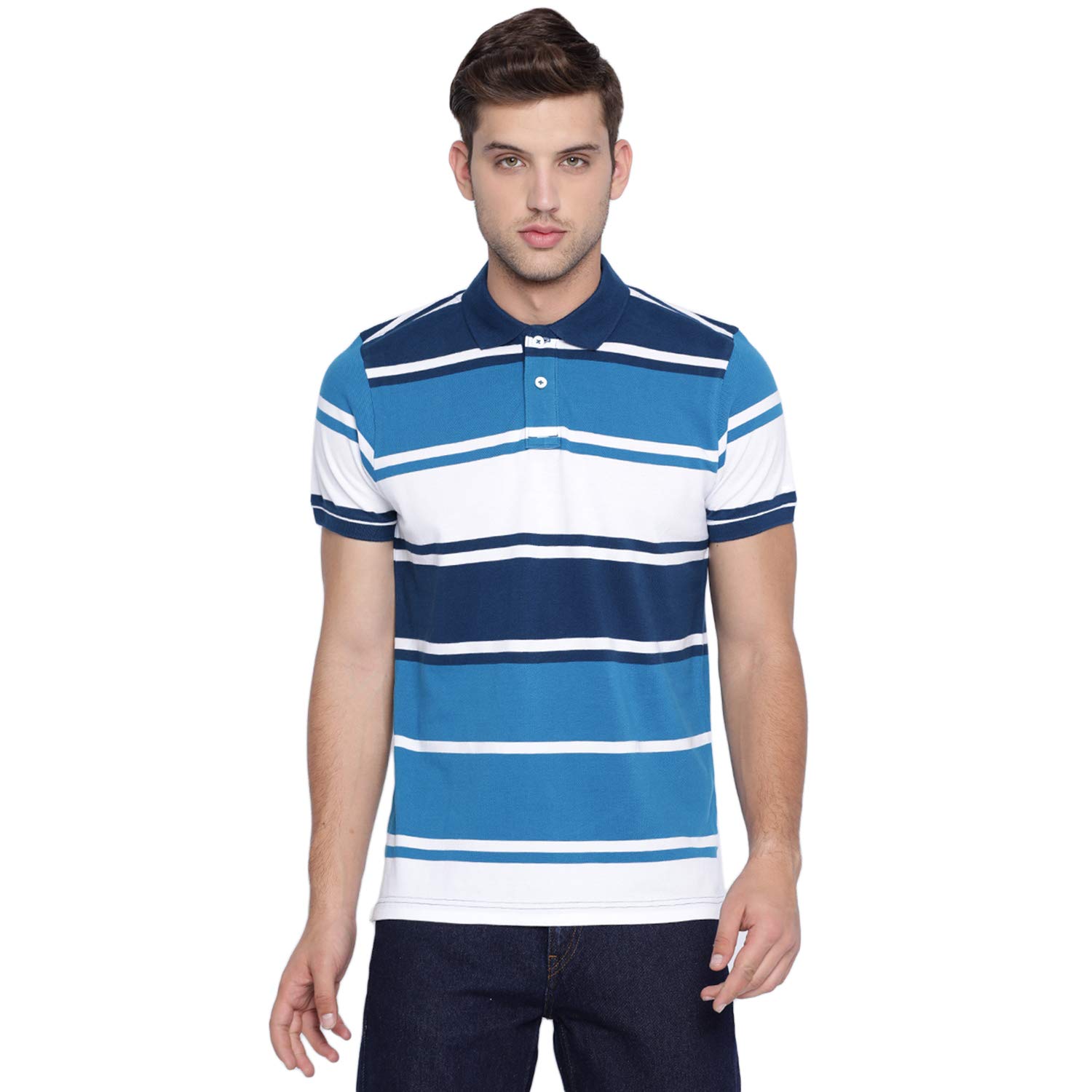 muscle fit polo t shirt