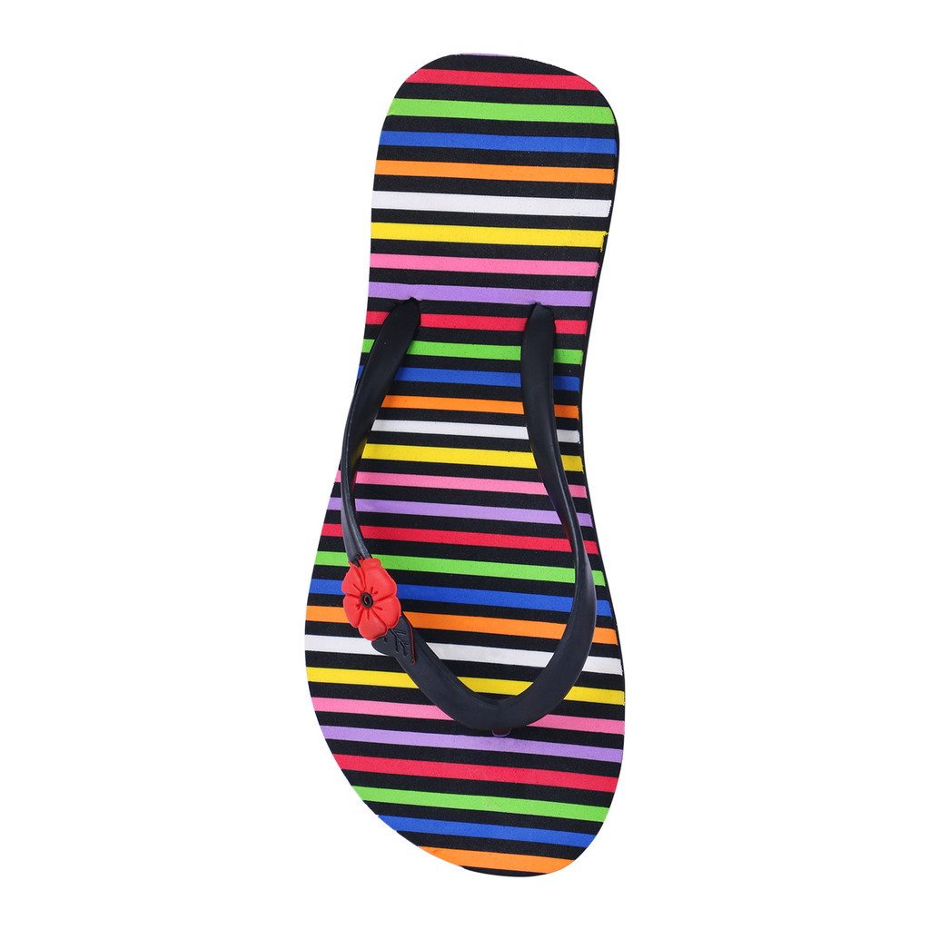 hd women hawai chappal multi color