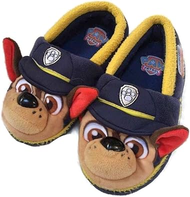 paw patrol chase slippers