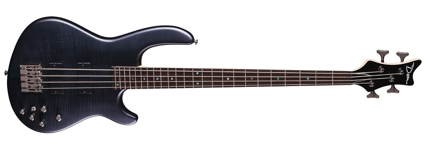 E4 Acoustic Guitar String - Dean E4 Fm Tbks Edge 4 String Bass Guitar Trans Black Amazon In Electronics