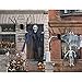 LetsFunny Spider Decorations Giant Scary Halloween Spider, Fake Large Hairy Poseable Props Outdoor Decor Yard Spiders for Halloween Decorations, with 10 Little Spiders(Not Include Web)