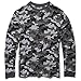 Under Armour Amplify Camo Thermal Crew - Men's Steel / Stealth Gray / Stealth Gray Small