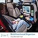 Backseat Car Organizer & Kick Mat: Back of Seat Storage & Organization for Kids