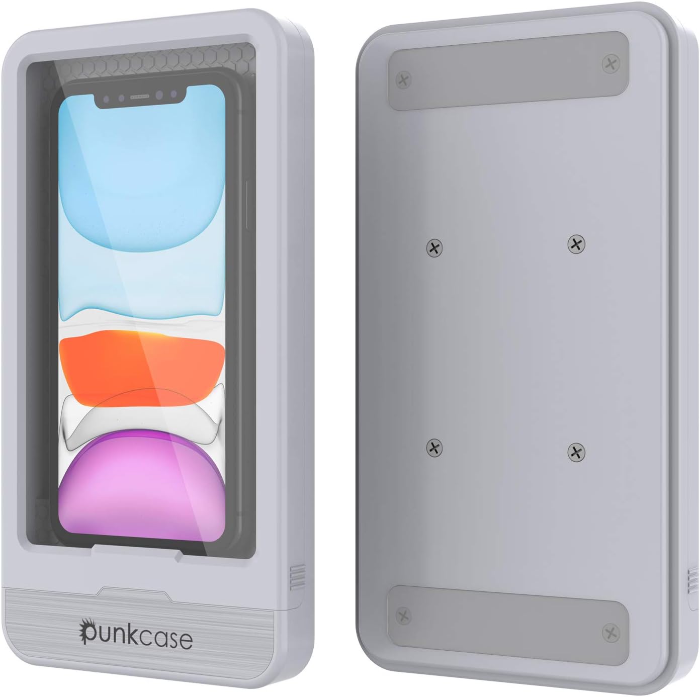 PunkCase Bathroom Phone Holder Universal Waterproof Shower Case W/Full Touch Screen Control
