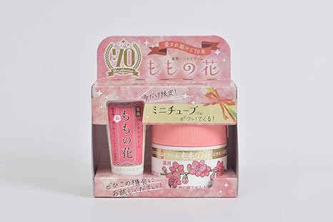 Amazon ももの花70周年セット ハンドクリーム70g クリームチューブ