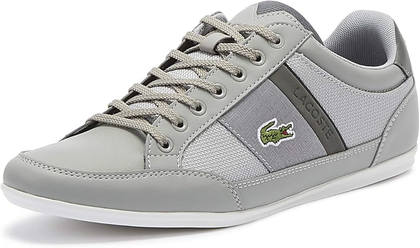 lacoste chaymon trainers grey