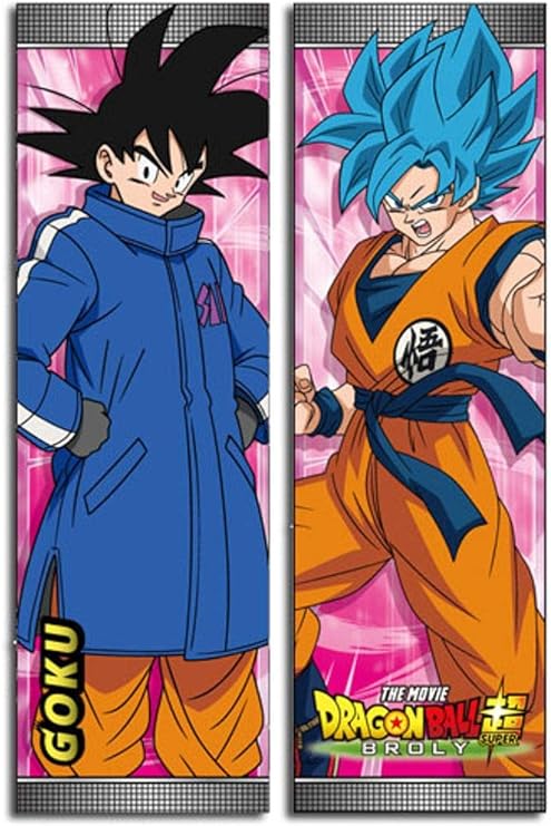 Amazon Com Great Eastern Entertainment Dragon Ball Super Broly Goku Body Pillow Home Kitchen