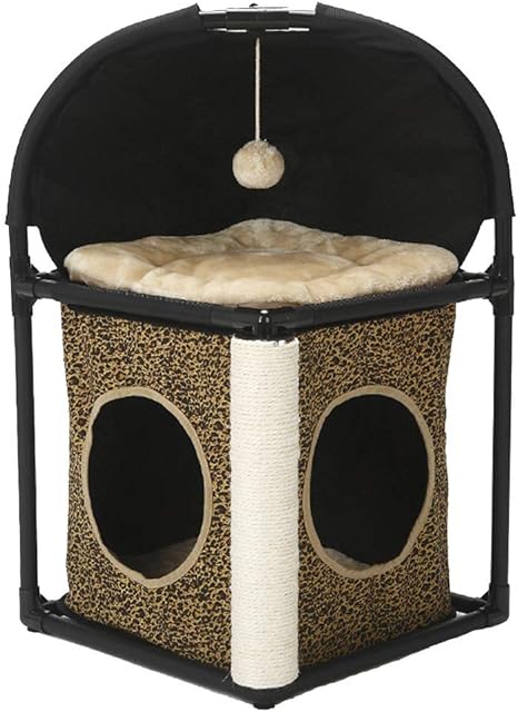 Amazon Com Danm Four Seasons Cat Litter Cat Tree With Hanging