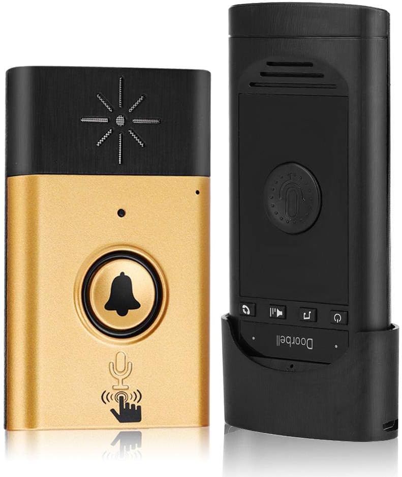 Wireless Voice Doorbell, Smart TwoWay Talk Home Doorbell