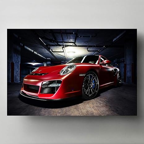 Amazon Co Jp 帆布の絵 スーパーカーのポスター 壁紙画像プリントキャンバス絵画ホームルームの装飾のための壁の芸術 50x70cm Diy 工具 ガーデン