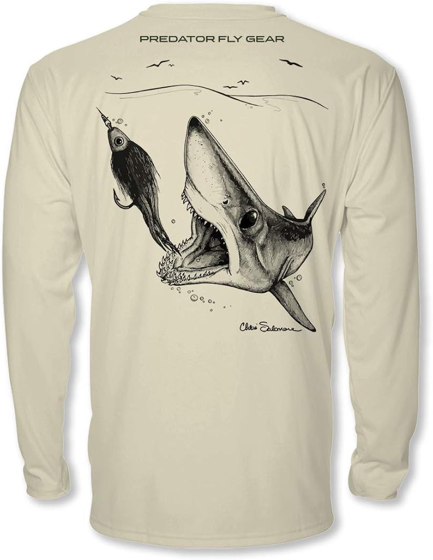 Mako Shark Cool Air Series UPF Polyester Shirt