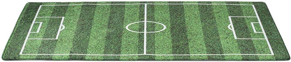 Children Area Rugs Kids Playroom Mats Football Field Shape Carpets for Patios Mats for Bathroom Living Room Kitchen Bedroom Children's Room Decor