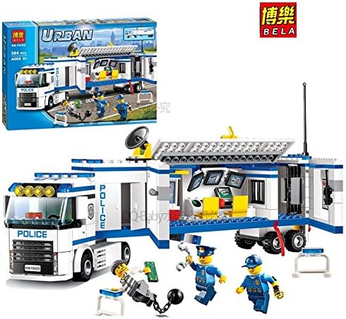 BELA 10420 New City Police City Mobile Police Unit Minifigures Model Building Blocks Action Figures Bricks set Toys