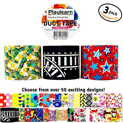 Design duct tape 48mm x 16 feet - kids fun extra strong…