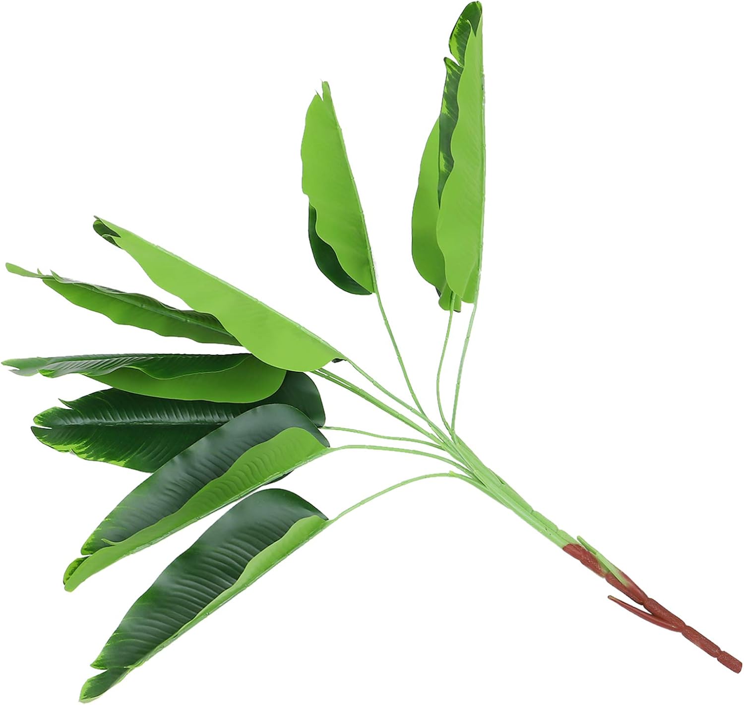 SOIMISS Artificial Banana Leaf Simulation Fake 9 Branches Tropical