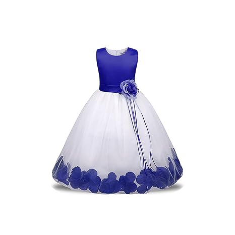 amazon purple flower girl dresses