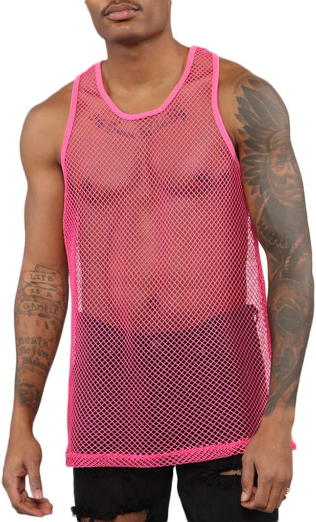 fishnet workout top