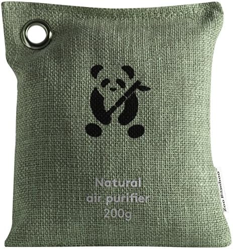 Bamboo Charcoal Air Purifier by ZooBamboo | Fragrance Free Odor Eliminator Freshener Deodorizer and Dehumidifier for Smell Smoke and Allergies - Get Quality Car Home Sport and Pet Accessories Today!