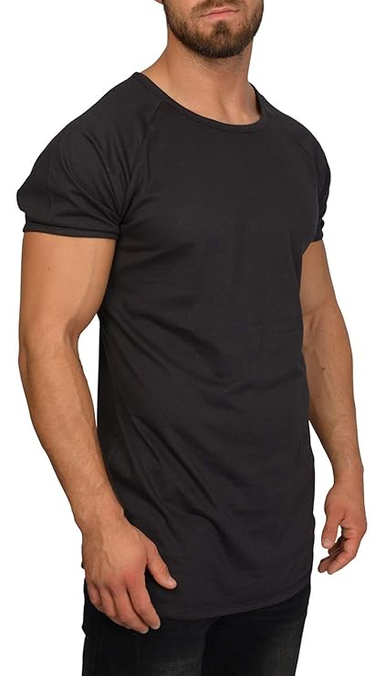QULAXITY XVI Herren T-Shirt Oversize Longshirt