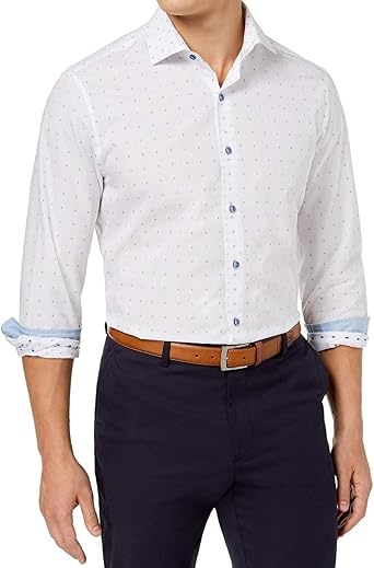 tasso elba white dress shirt