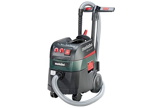 Metabo 602057000 Allessauger / Baussauger ASR 35 L ACP | + Saugschlauch, Zwischenstück, 2 Saugrohre, 2 Filter Klasse M, Beute
