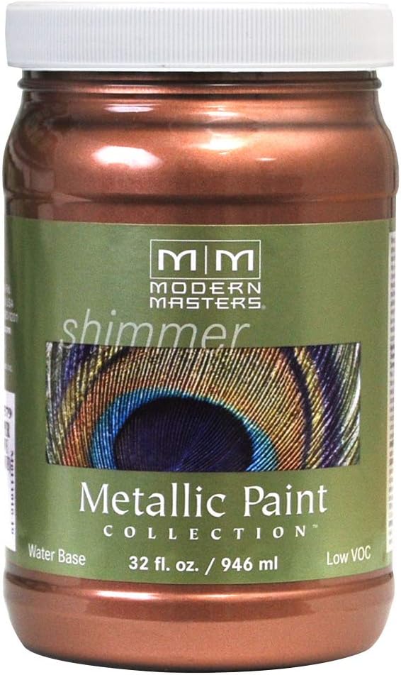 Modern Masters ME57932 Metallic Copper Penny, 32Ounce, House Paint