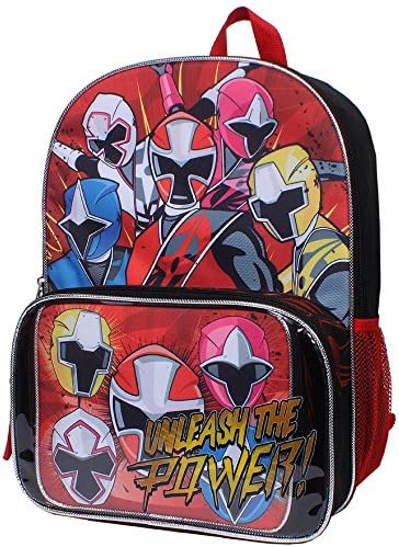 Power Rangers Unleash The Power Backpack Lunch Bag Set