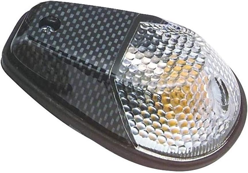 BikeMaster Universal Motorcycle Marker Light Kit Carbon