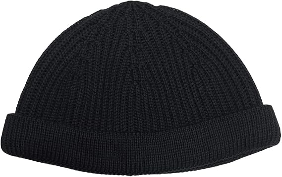ベーシックエンチ All Season Short Roll Watch 手洗い 浅い ニット帽 レディース メンズ Black ニット 通販 Amazon