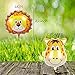 SOTOGO 9 Pieces Animal Balloons Large Jungle Safari Balloons Giant Party Balloons for Kids Baby Shower Birthday Party Zoo Decorations
