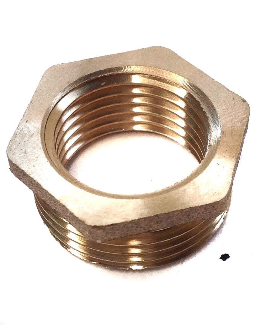 3/8 Inch BSP x 1/4 Inch BSP Brass Reducing Bush