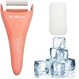 Ice Roller, ESARORA Ice Roller for Face & Eye, Puffiness, Migraine, Pain Relief and Minor Injury, Skin Care Products with 2 R