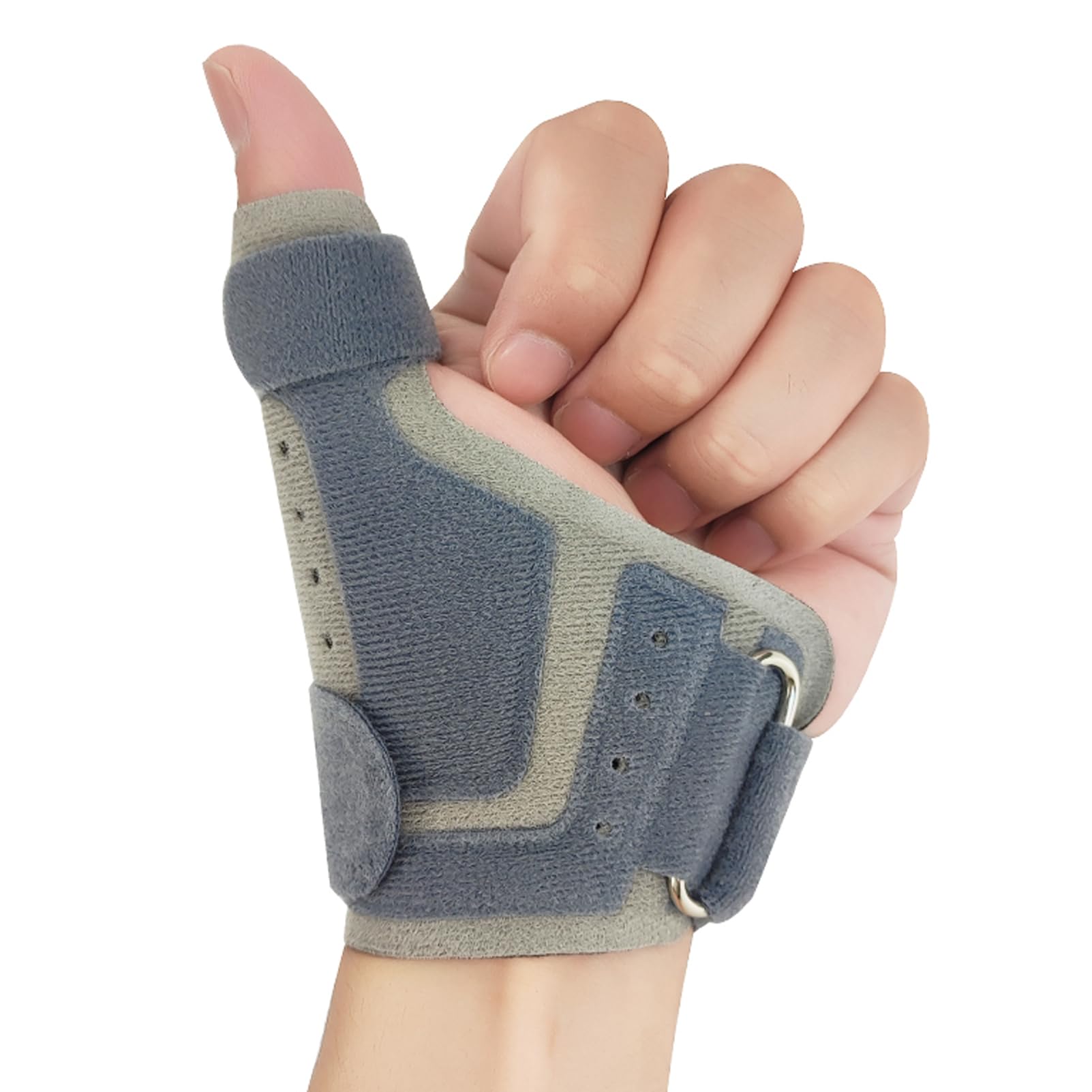 SONGQEE Upgraded Thumb Support Splint Right Left Hand, Breathable Thumb Brace, Thumb Support for Arthritis, Thumb Stabilizer for Tenosynovitis CMC Joint Repetitive Injury Trigger Thumb Pain Relief