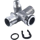 JZGRDN Coolant Hose Flange 06D121132C for Audi A4 2.0L/2.0T 2005-2008 | 06D121132 06D121133A