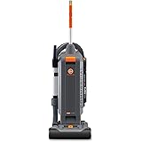 Hoover Commercial-CH54113 HushTone Upright Vacuum Cleaner, 13 inches with Intellibelt, Gray