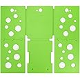 BoxLegend V5 Shirt Folding Board T-Shirt Folder Clothes Folder Laundry Organizer Helper for Adult Clothing Durable Plastic Folding Tool, Green