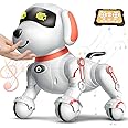 Dolanus Robot Dog for Kids 8-12, Remote Control Smart Robotic Pets That Acts Like a Real Dogs Touch Interactive Walking Talking Barking Toys for Girls Boys Toddler, Gifts for 4 5 6 7 8 12 Years Old