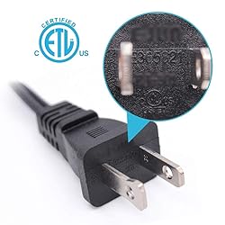 10ft 2 Prong Extension Cord, US Male/Female Power