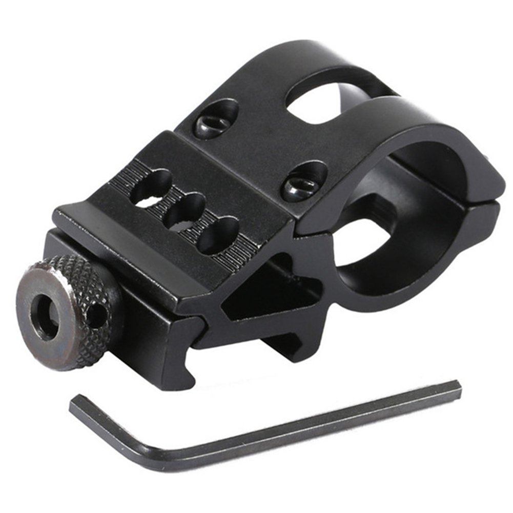 OAREA 1 inch 25.4mm Weaver 20mm Picatinny Rail Alluminum QD Mount Rings For Hunting Flashlight Laser Rifle Scope