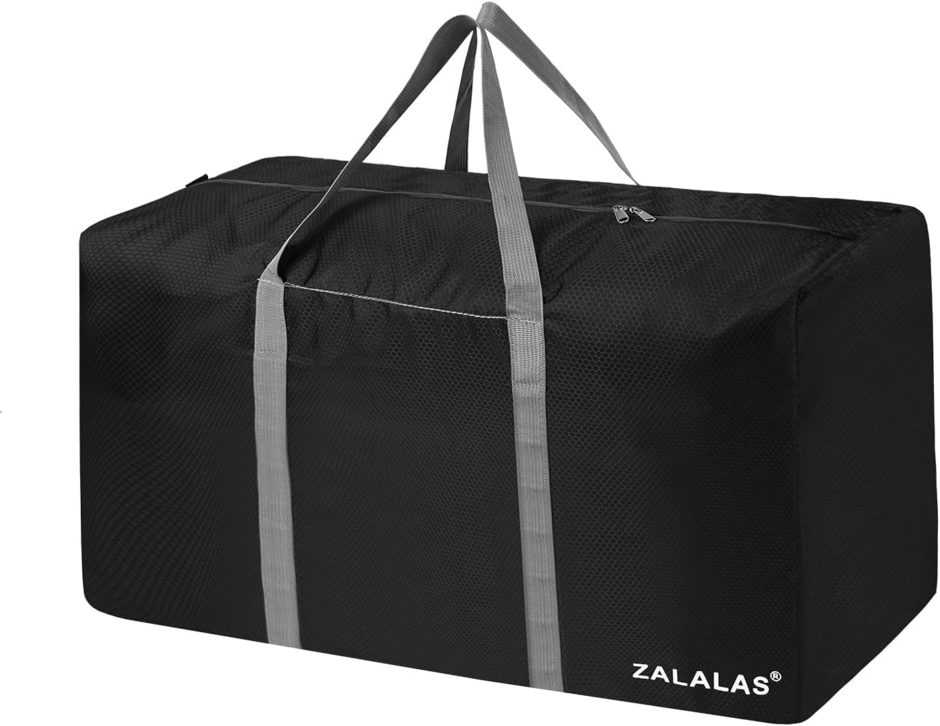 ZALALAS Travel Duffle Bag, 96L Extra Large Lightweight Holdall, Foldable Duffel for Men Women, Black