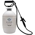 Clear Gear Disinfectant Spray Empty 1 Gallon Sprayer - Disinfecting and Deodorizing Spray Eliminates The Funk in Athletic Facilities, Gyms and Training Centers